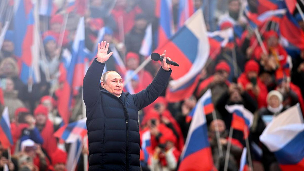 Putin rally