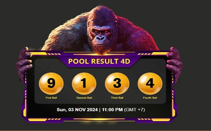 keluaran terbaru togel 4D Kingkong Pools